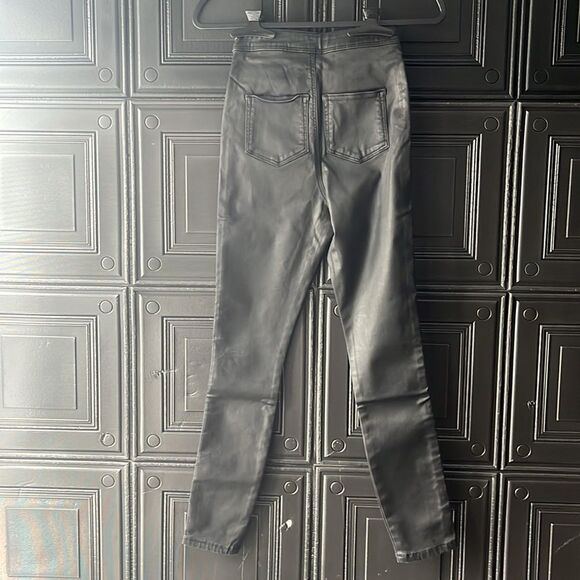 Asos black waxed denim - Picture 2 of 2
